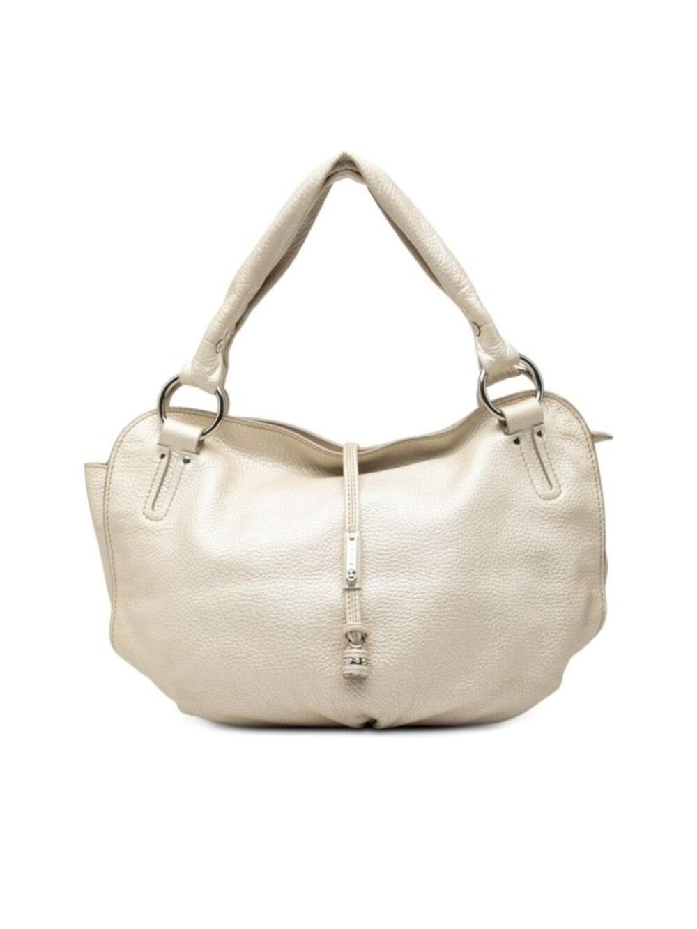 Celine Bittersweet Handbag White Leather